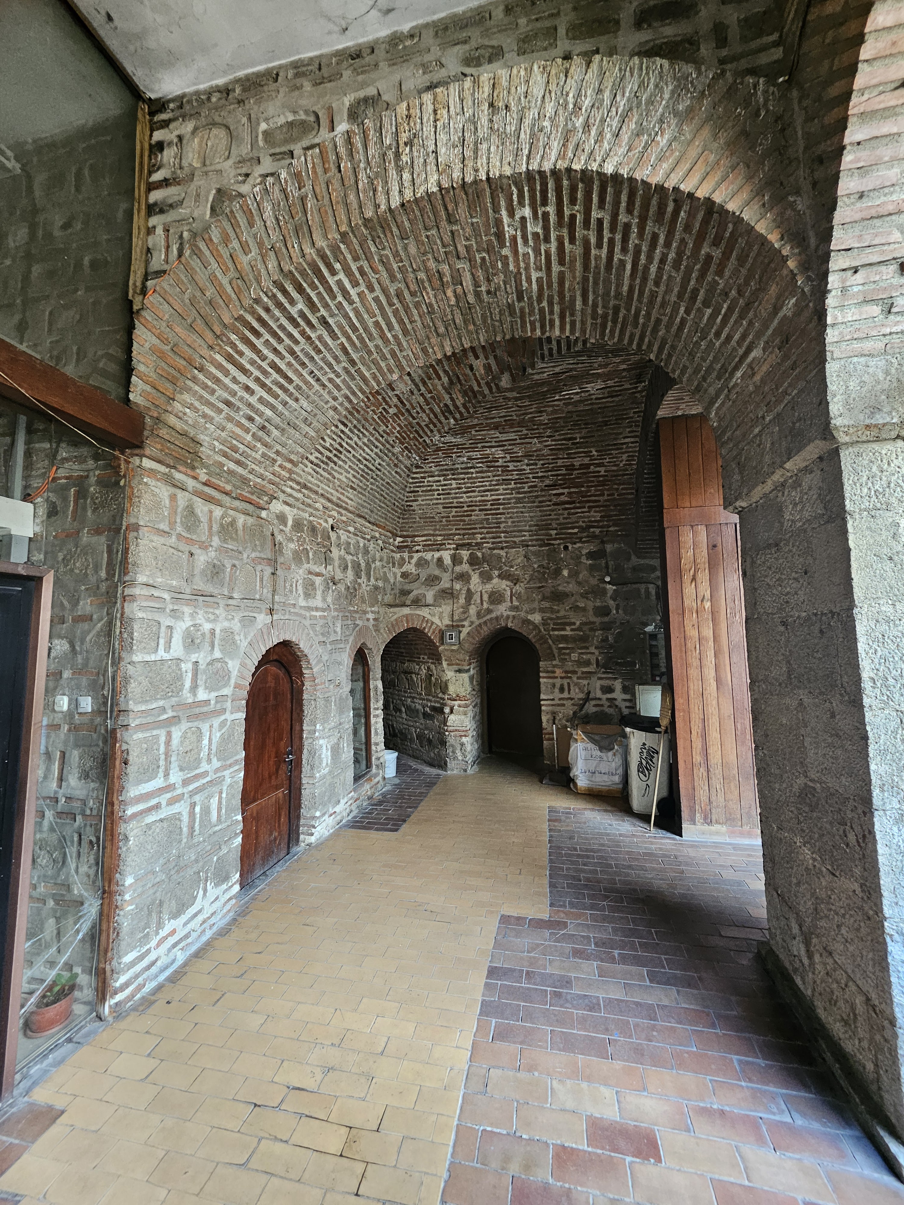 Caravanserai courtyard